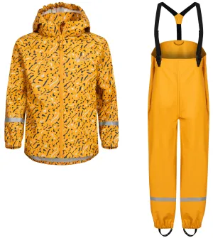 Urberg Kids&#x27; Malme PU Rain Set Sunflower | Buy Urberg Kids&#x27; Malme PU Rain Set Sunflower here | Outnorth