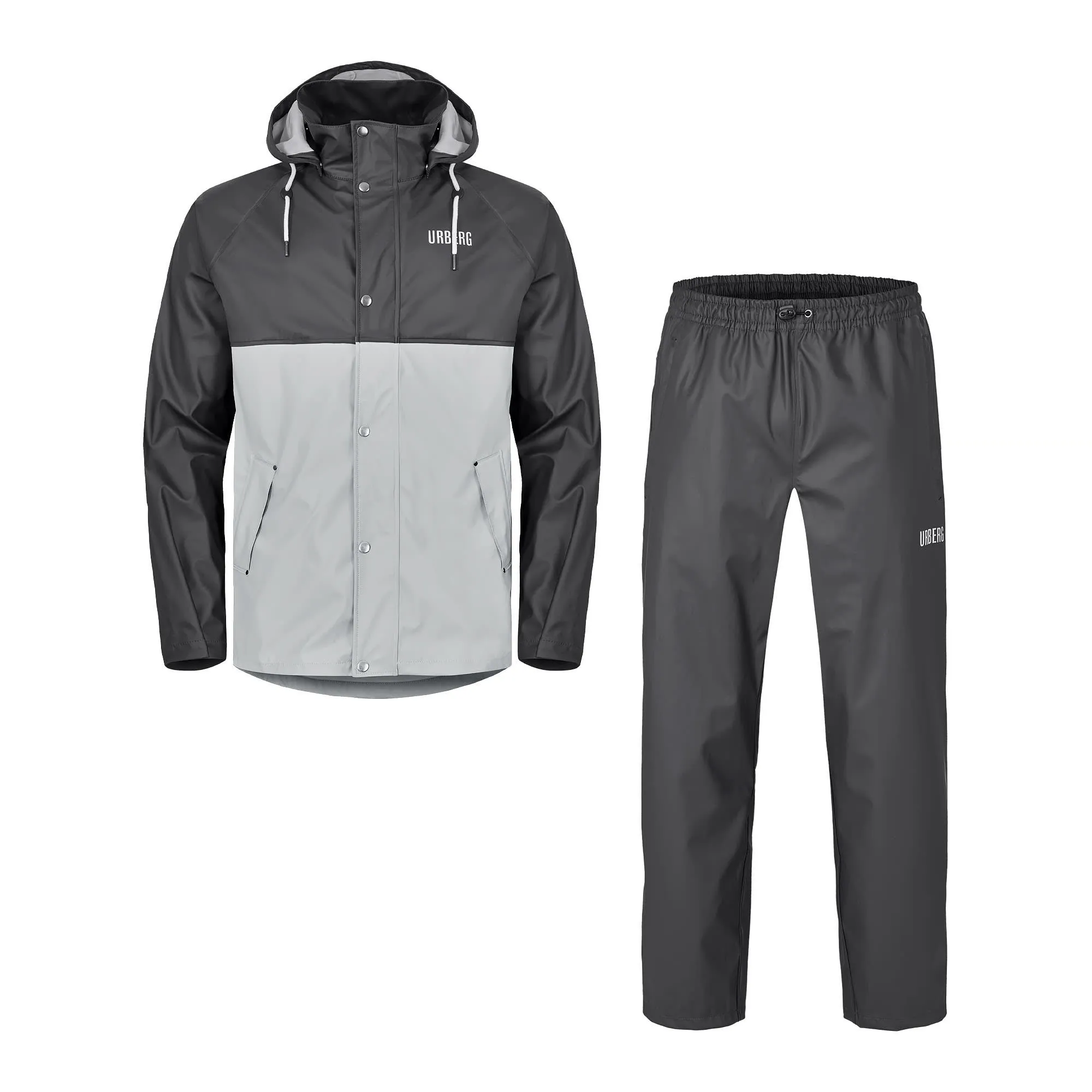 Urberg Malme PU Rain Set Unisex Asphalt | Buy Urberg Malme PU Rain Set Unisex Asphalt here | Outnorth
