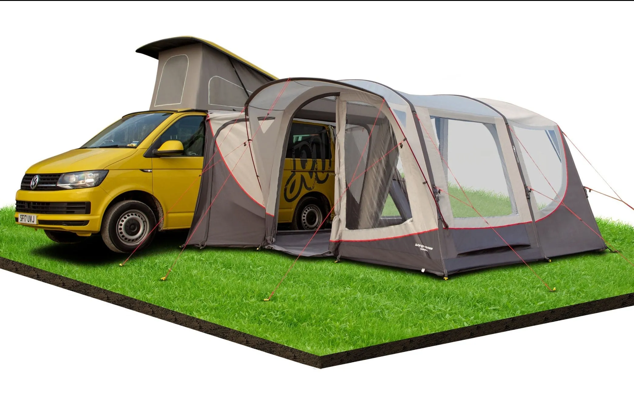Vango Magra VW Inflatable Drive Away Awning - Grey
