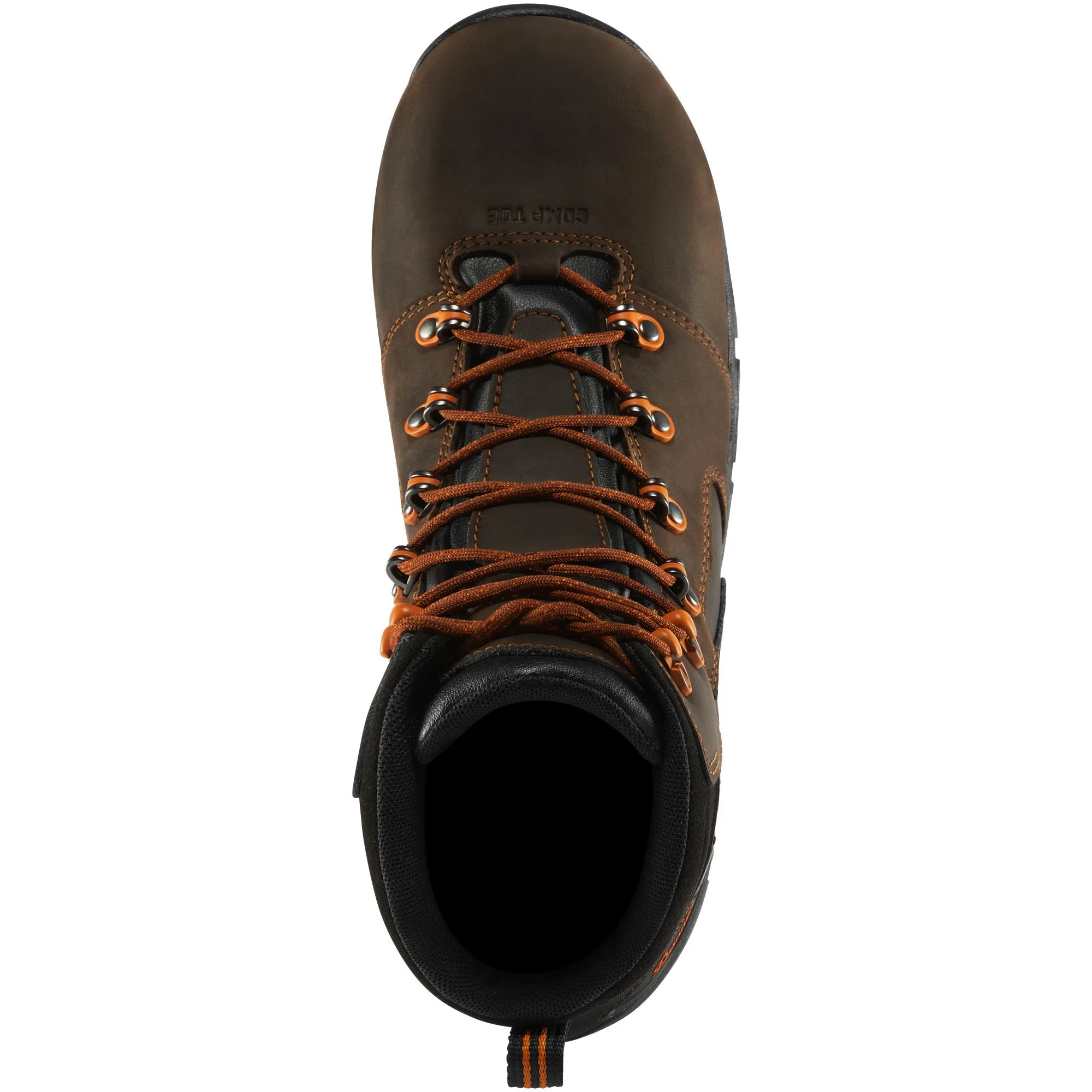 Vicious 6 Inch Composite-Toe NMT Work Boot Brown/Orange