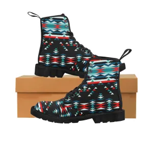 Visions of Peaceful Nights Boots for Women (Black)