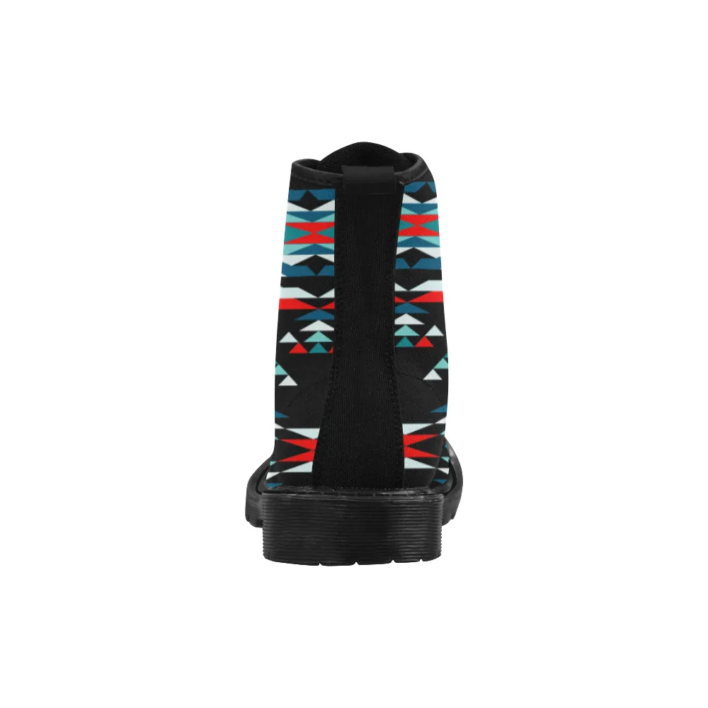 Visions of Peaceful Nights Boots for Women (Black)