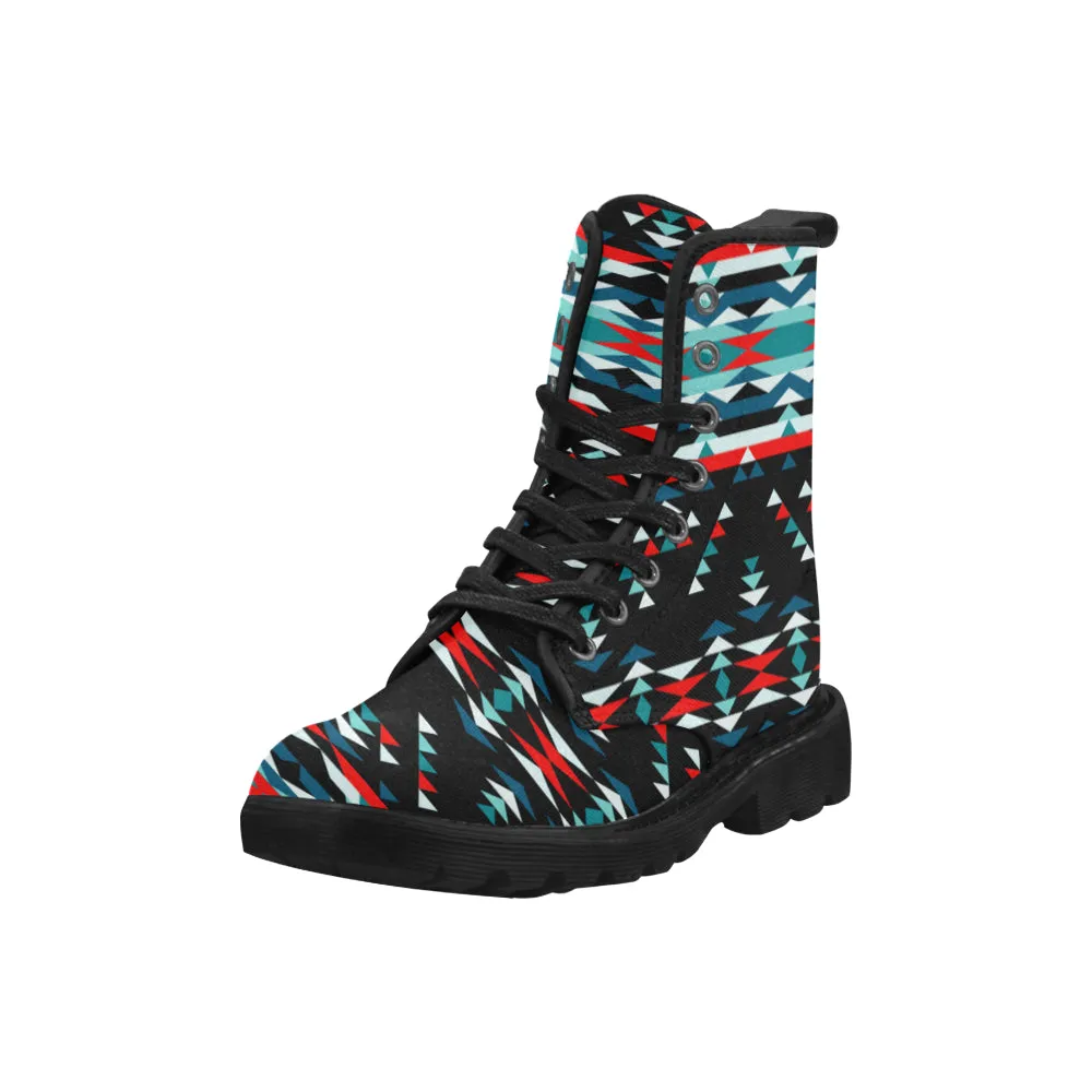 Visions of Peaceful Nights Boots for Women (Black)