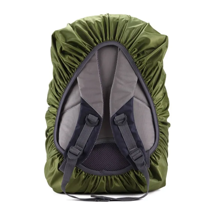 Waterproof Dustproof Backpack Rain Cover Portable Ultralight Outdoor Tools Hiking Protective Cover 70L(Forest Camouflage)