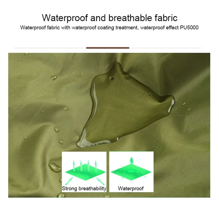 Waterproof Dustproof Backpack Rain Cover Portable Ultralight Outdoor Tools Hiking Protective Cover 70L(Forest Camouflage)