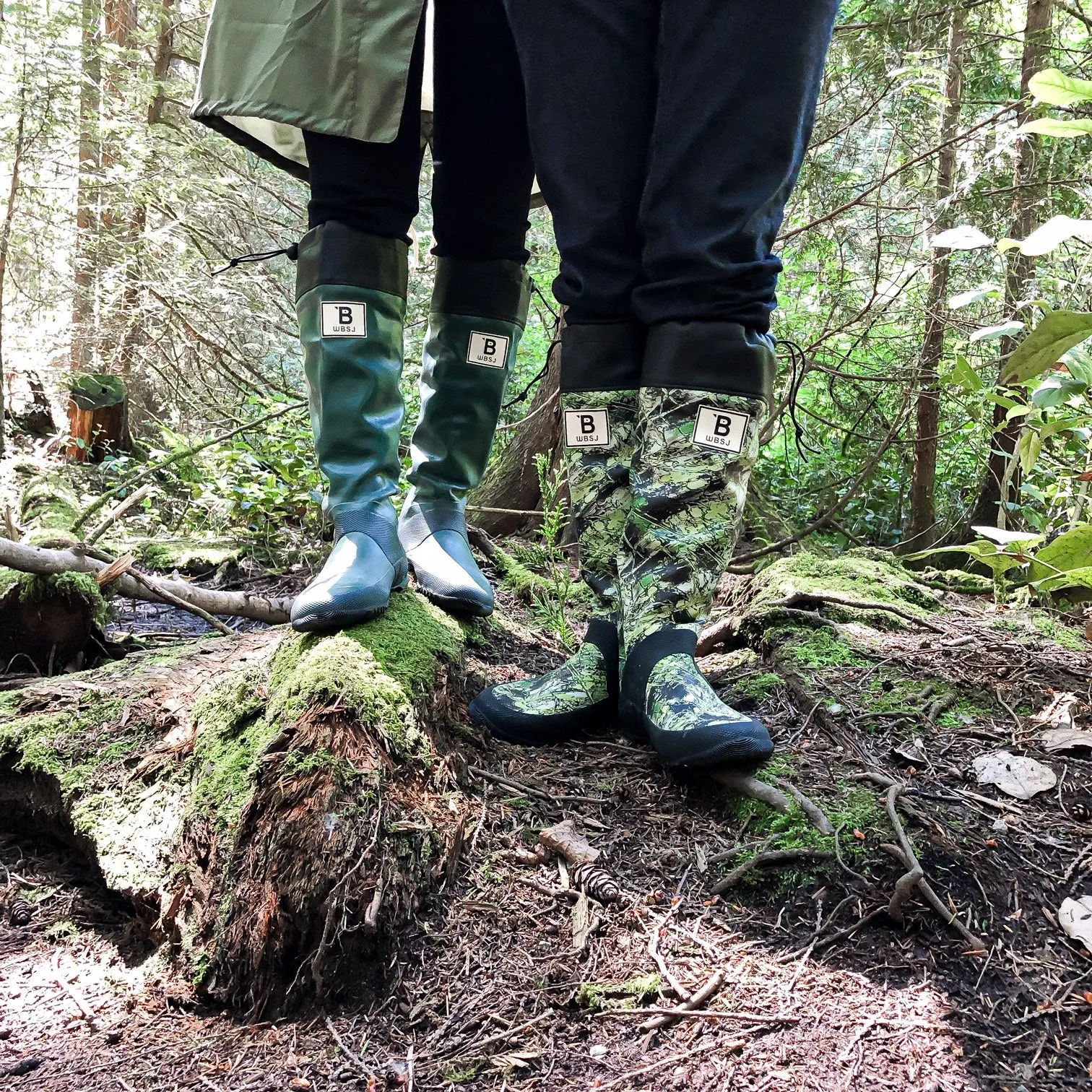 WBSJ Rain Boots - Green