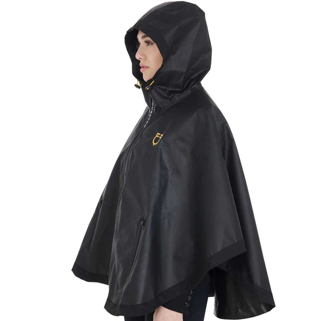 WOMEN&#x27;S RAIN JACKET WITH HOOD