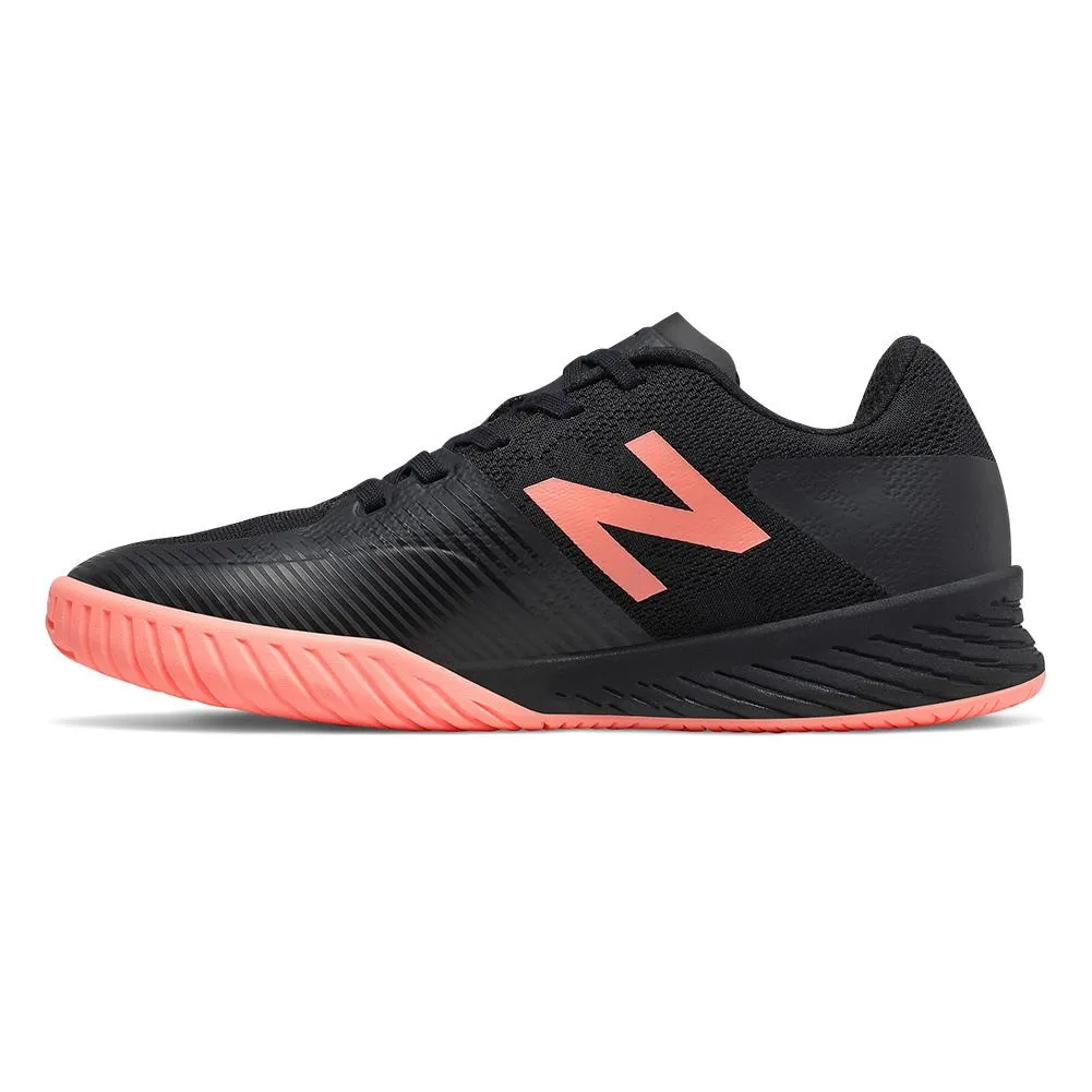 Women's 896v3 B Width Tennis Shoes Black and Ginger Pink