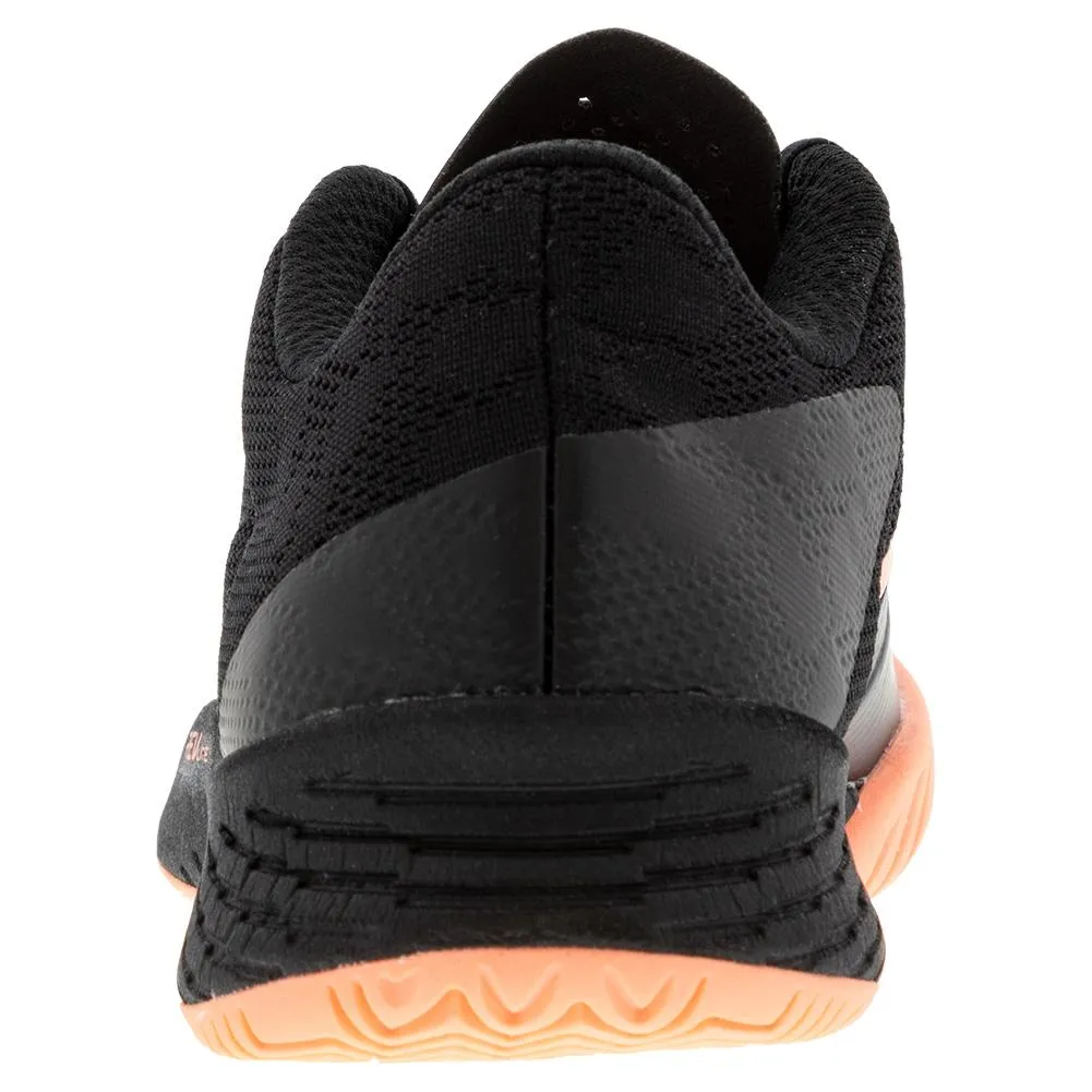 Women's 896v3 B Width Tennis Shoes Black and Ginger Pink