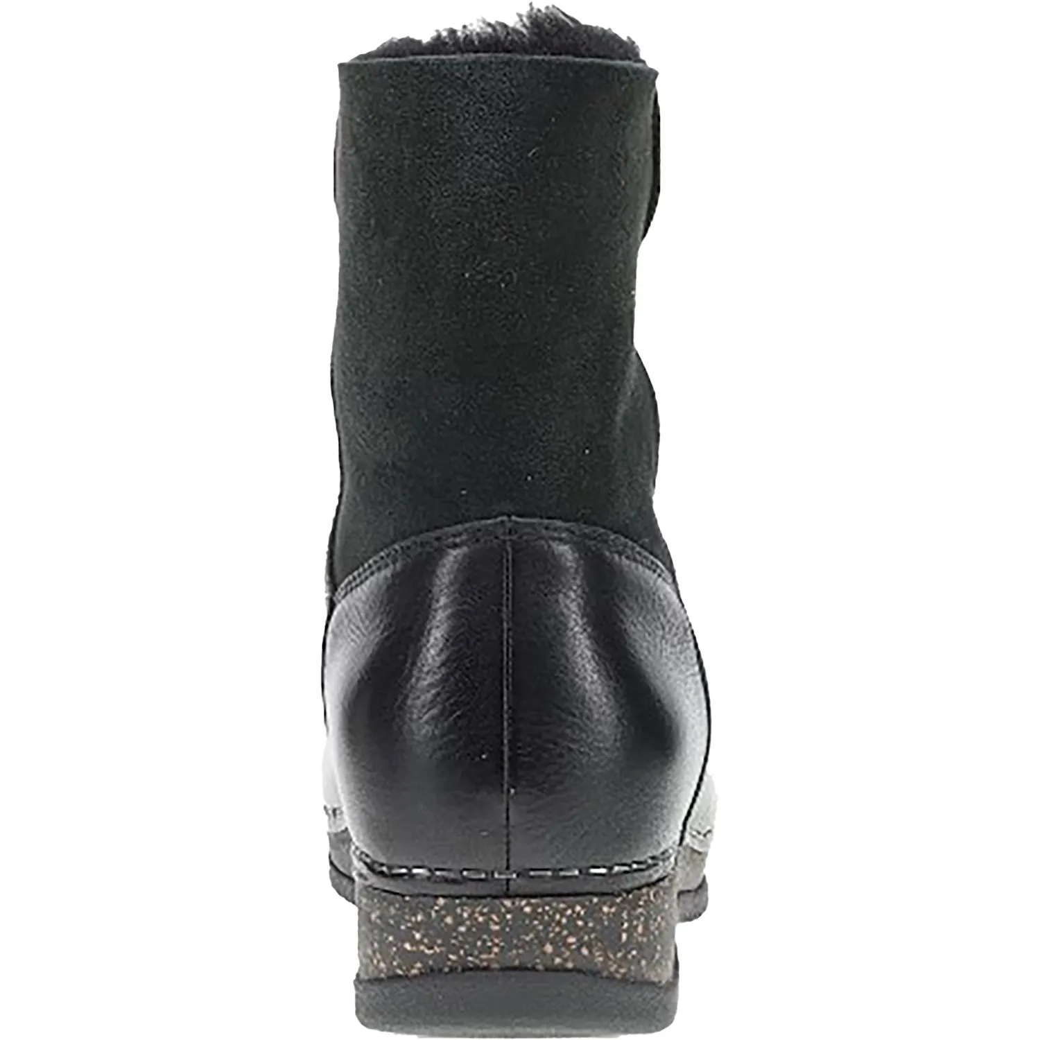 Women's Dansko McKenzie Black Waxy Milled
