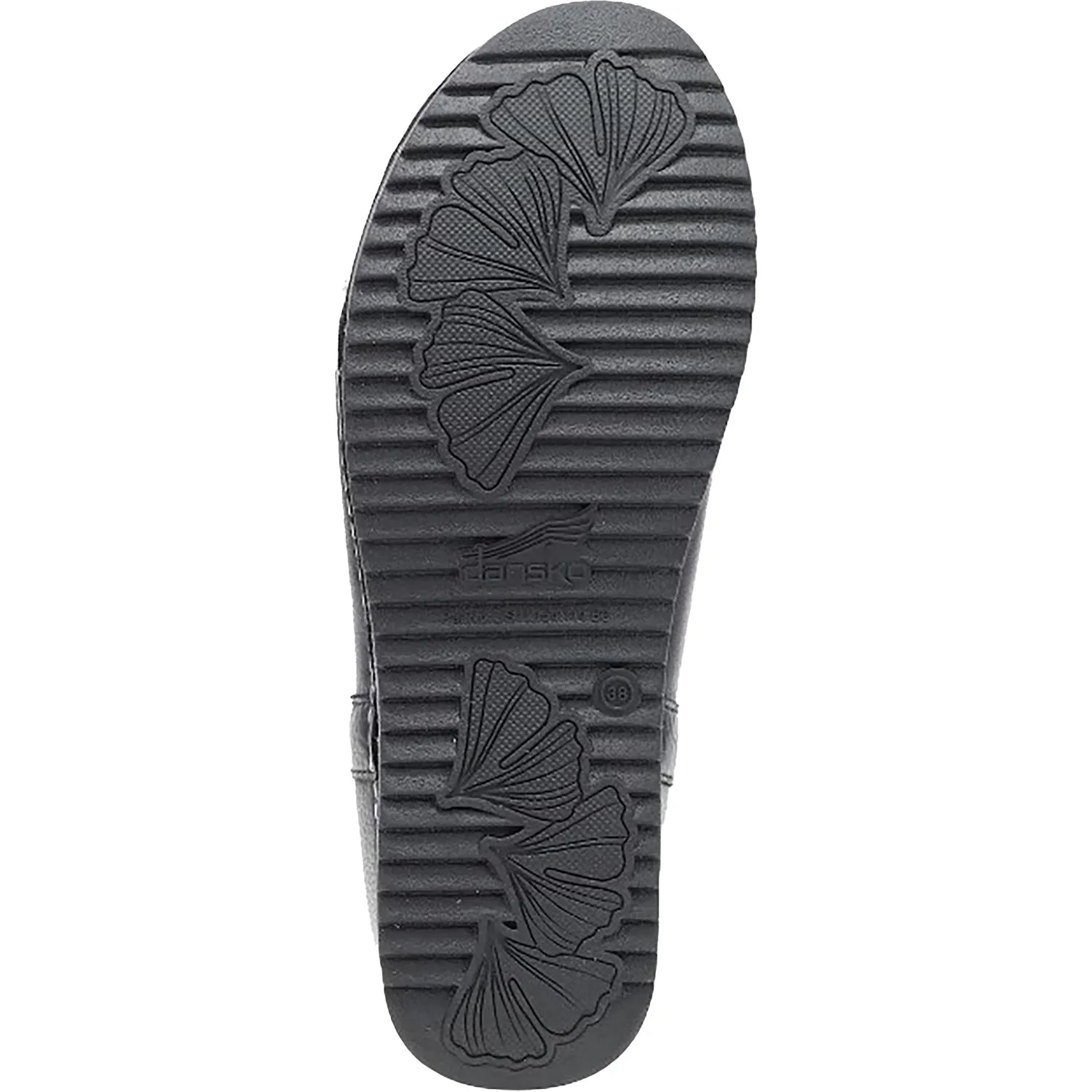 Women's Dansko McKenzie Black Waxy Milled