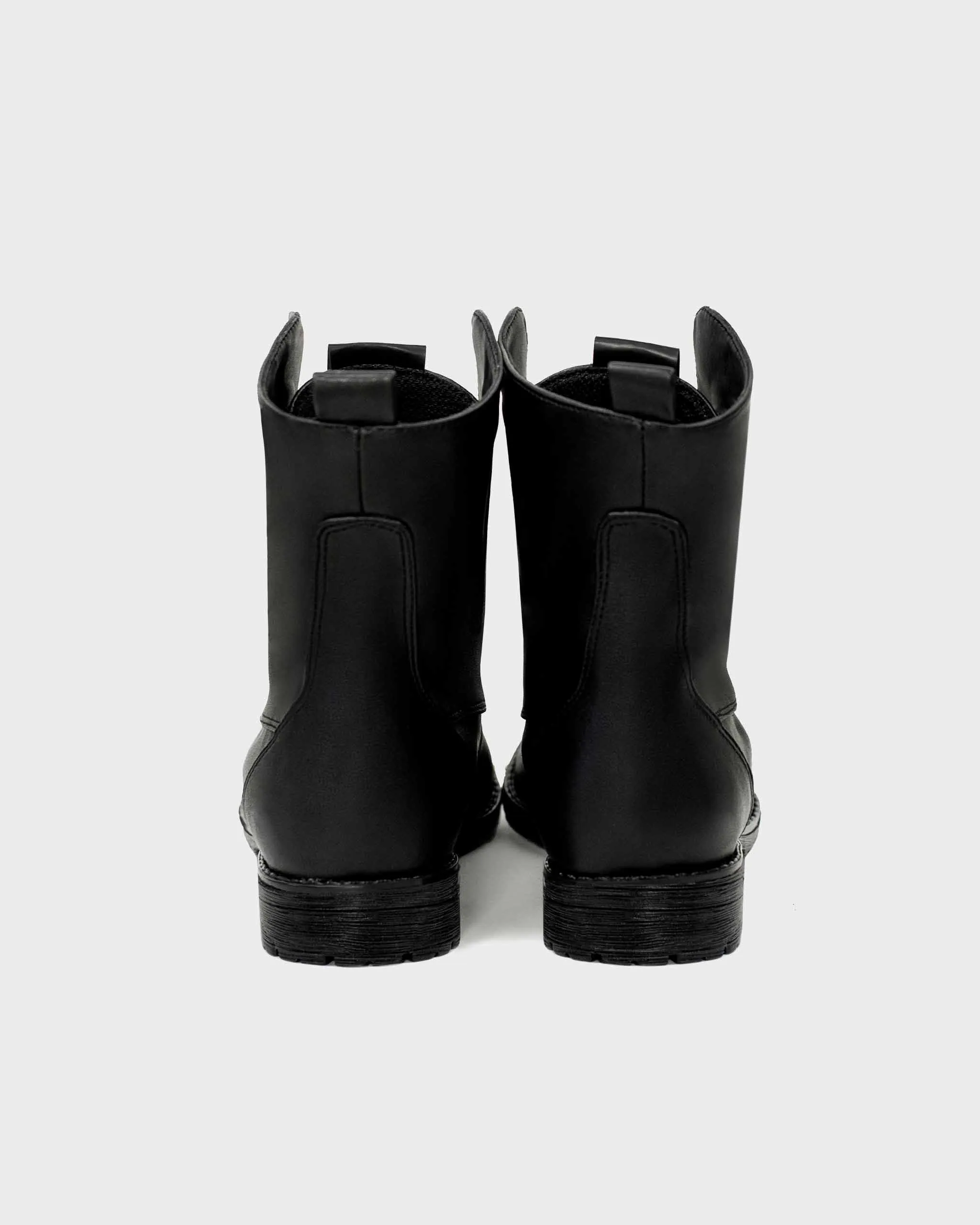 Workers No. 2 Desserto® Cactus Leather Vegan Boots | Black