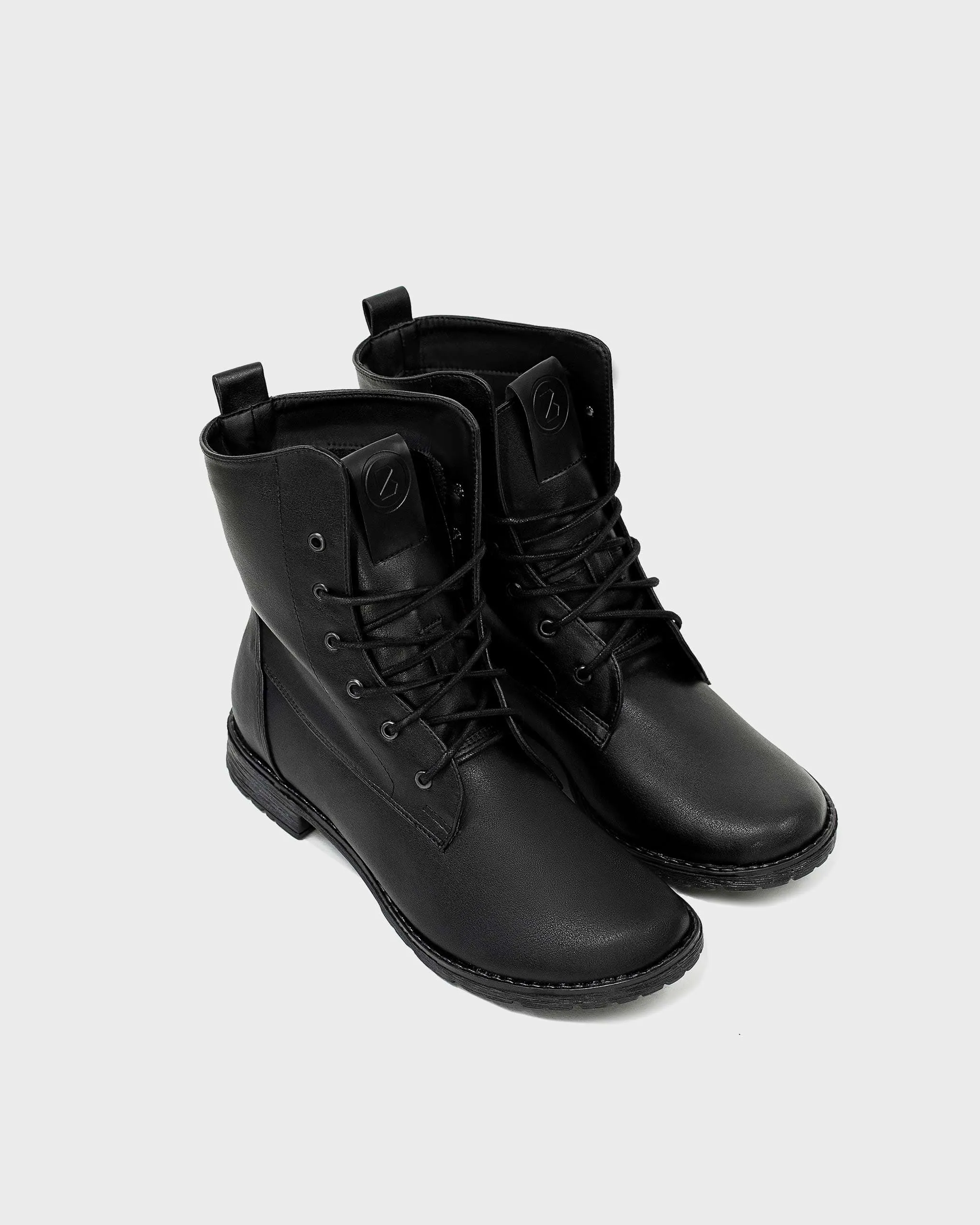Workers No. 2 Desserto® Cactus Leather Vegan Boots | Black