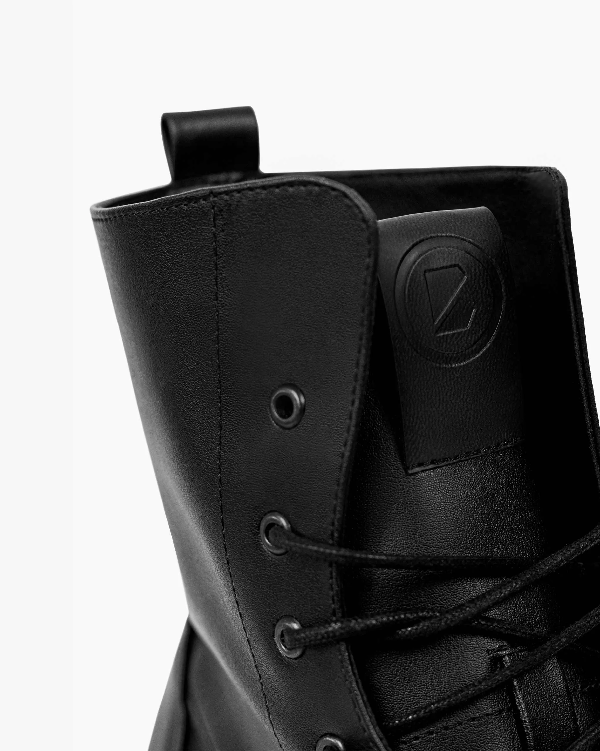 Workers No. 2 Desserto® Cactus Leather Vegan Boots | Black